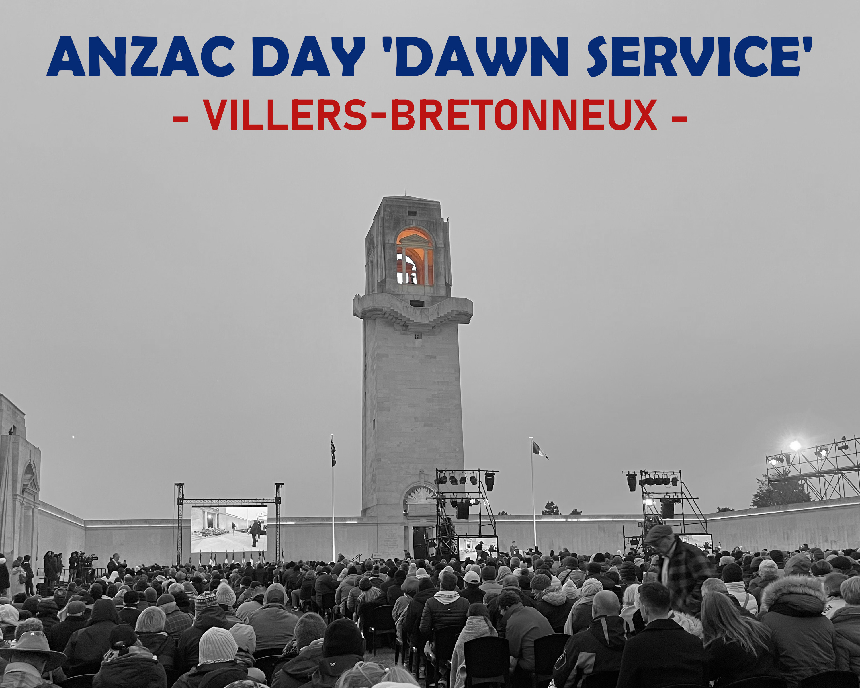 Anzac Day 'Dawn Service' at Villers-Bretonneux (25 April 2027)